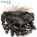 Brazilian Human Hair Curly 13x4 Silk Base Lace Frontal Closure,Full Lace Frontal With Baby Hair